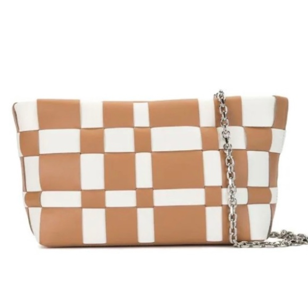 3.1 Philip Lim Odita Lattice Pouch. With Silver Chain